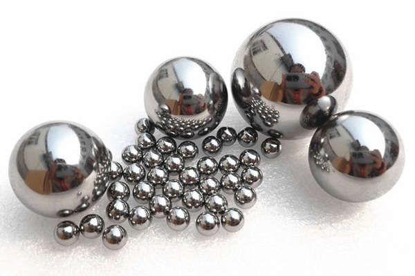 Non electroplated steel balls